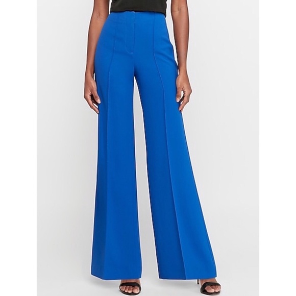Express Pants - NWT Express High Waisted Wide Leg Trousers, 2 Tall